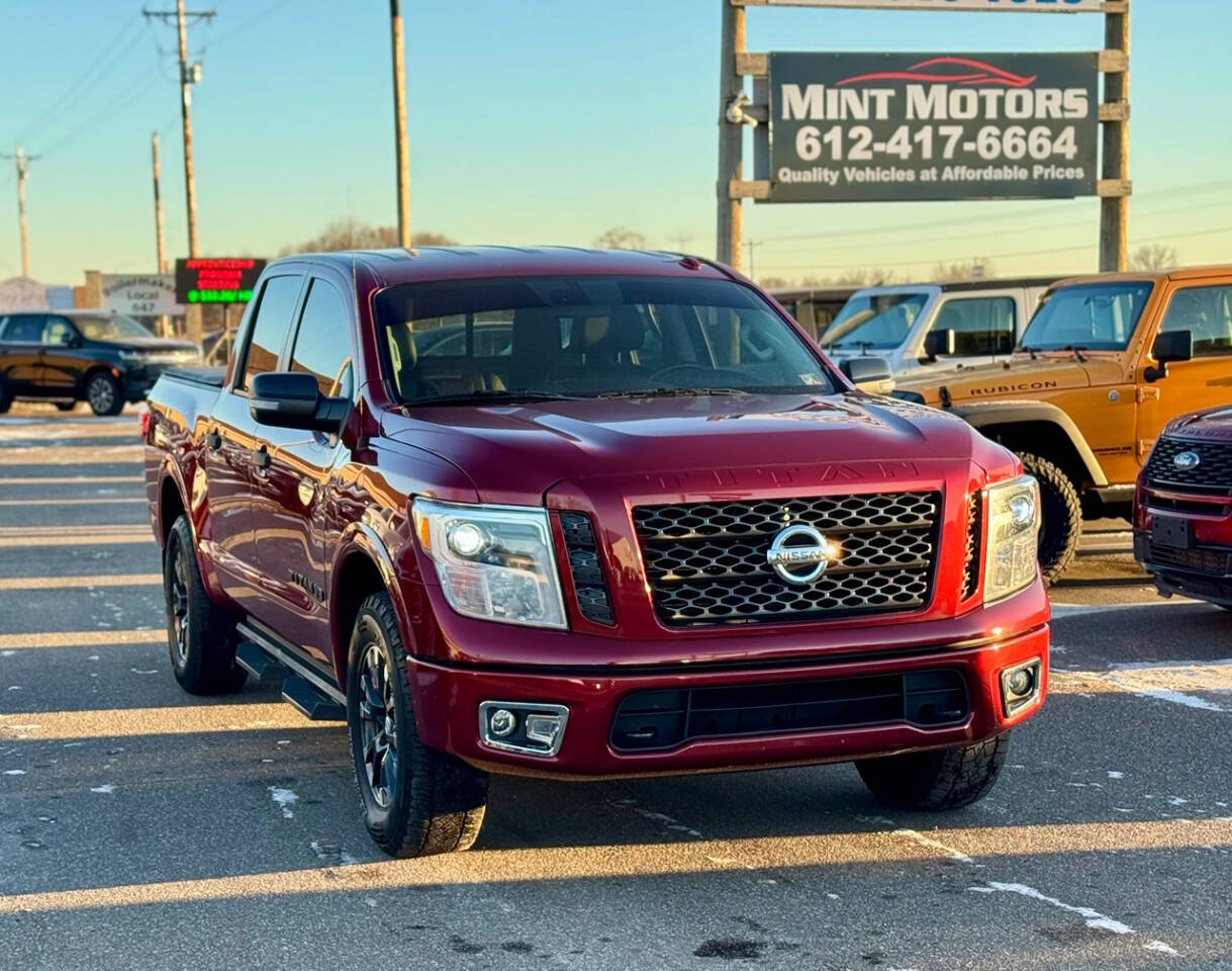 2018 Nissan Titan for sale at MINT MOTORS in Ramsey, MN