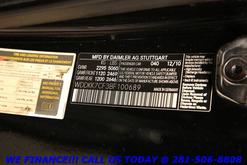 2011 Mercedes-Benz E-Class E 550