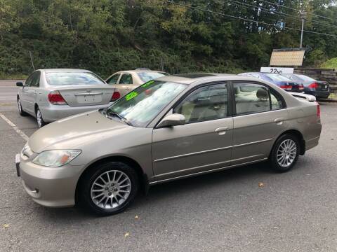 2005 Honda Civic for sale at 22nd ST Motors in Quakertown PA