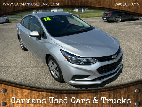 2018 Chevrolet Cruze for sale at Carmans Used Cars & Trucks in Jackson OH