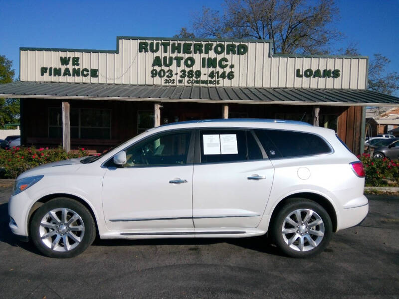 2016 Buick Enclave for sale at RUTHERFORD AUTO SALES in Fairfield TX