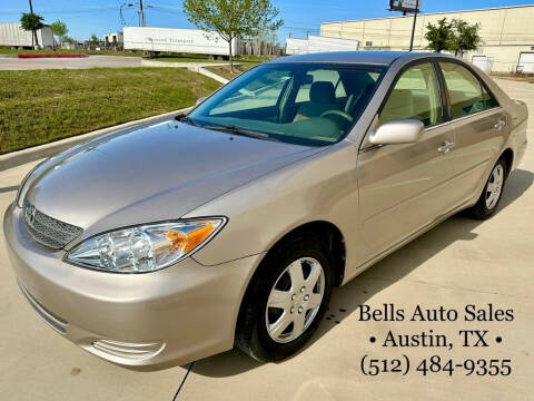 2004 Toyota Camry for sale at Bells Auto Sales in Austin TX