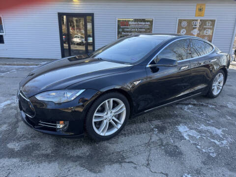 2015 Tesla Model S for sale at Skelton's Foreign Auto LLC in West Bath ME