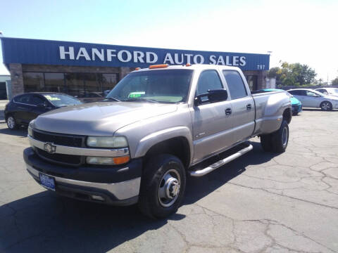 2001 Chevrolet Silverado 3500 for sale at Hanford Auto Sales in Hanford CA