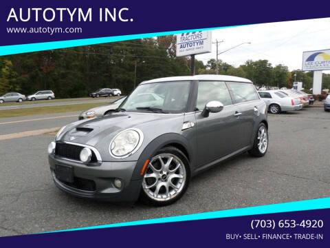 2008 MINI Cooper Clubman for sale at AUTOTYM INC. in Fredericksburg VA