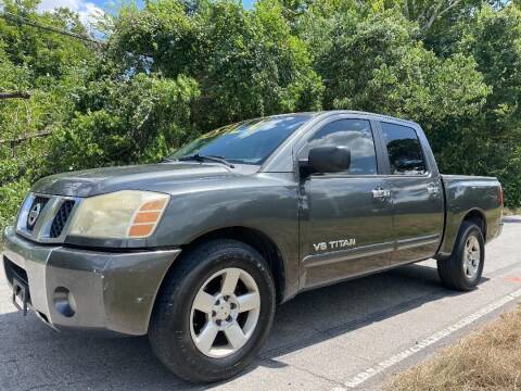 2006 Nissan Titan for sale at THOM'S MOTORS in Houston TX