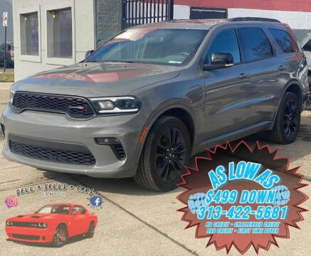 2021 Dodge Durango for sale at Dell Sells Cars in Detroit MI