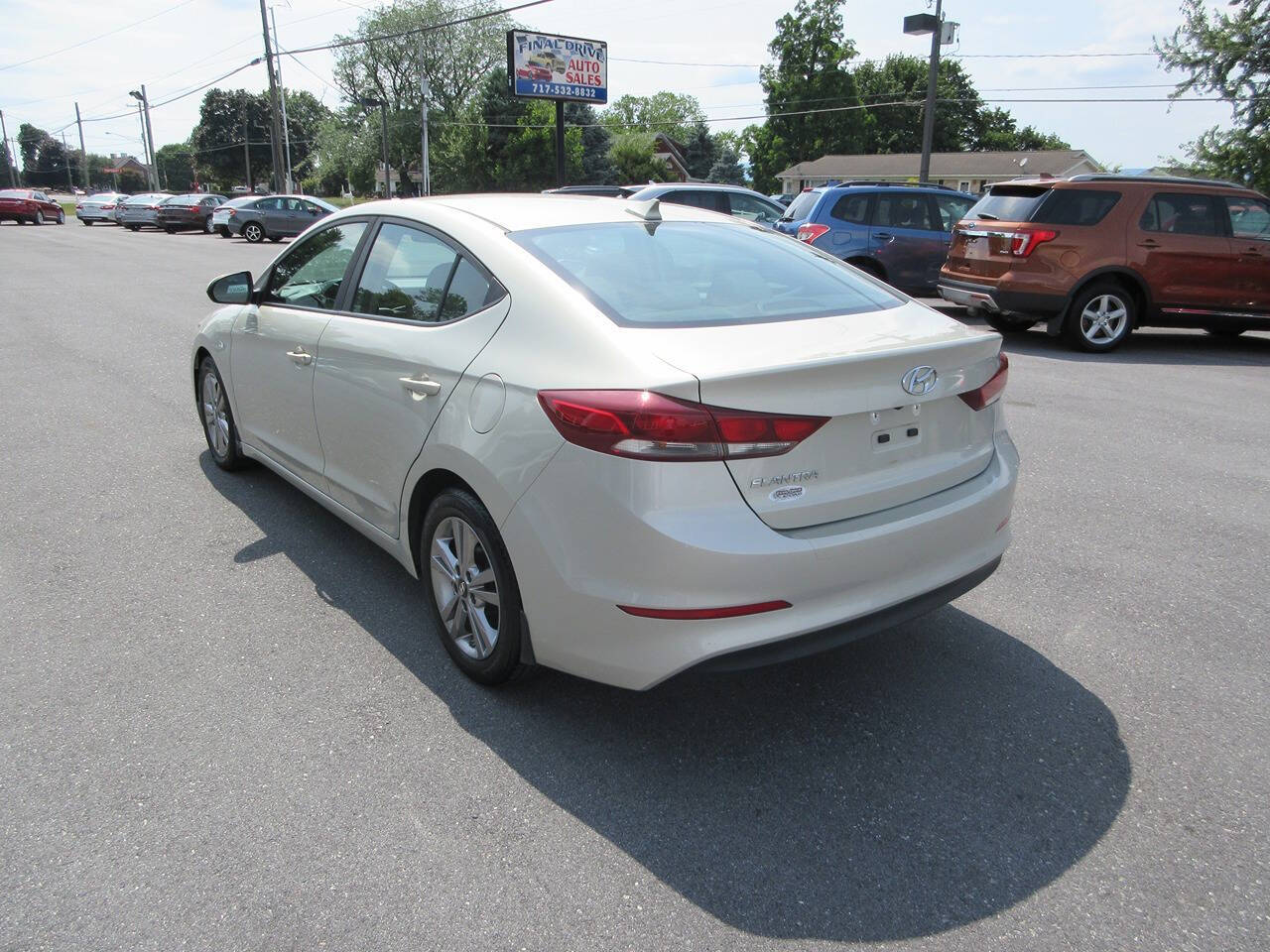 2018 Hyundai ELANTRA for sale at FINAL DRIVE AUTO SALES INC in Shippensburg, PA