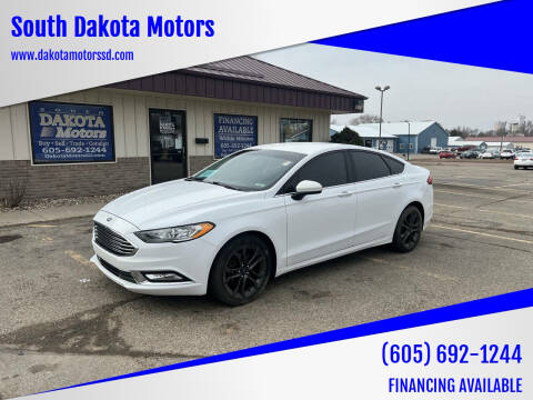 2018 Ford Fusion for sale at South Dakota Motors in Brookings SD