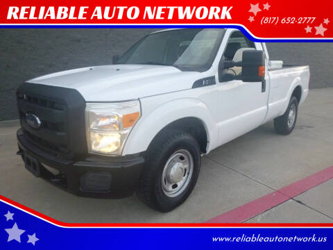 2016 Ford F-250 Super Duty for sale at RELIABLE AUTO NETWORK in Arlington TX