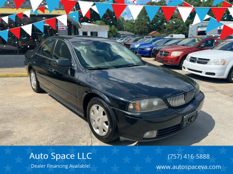 2005 Lincoln LS for sale at Auto Space LLC in Norfolk VA
