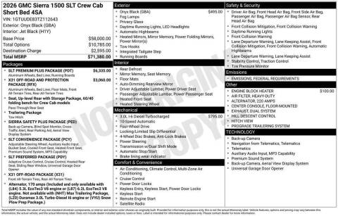 2026 GMC Sierra 1500