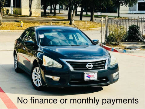 2015 Nissan Altima for sale at Texas Drive Auto in Dallas TX