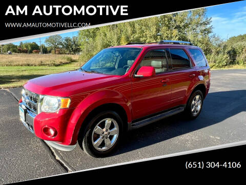 2011 Ford Escape for sale at AM AUTOMOTIVE in Forest Lake MN