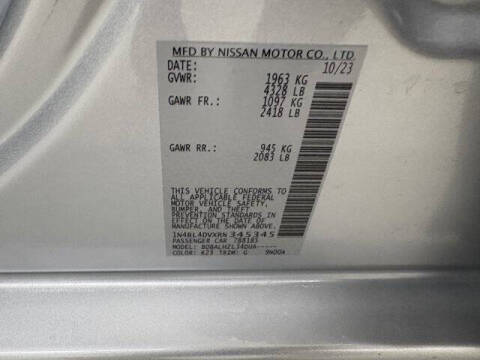 2024 Nissan Altima 2.5 SV