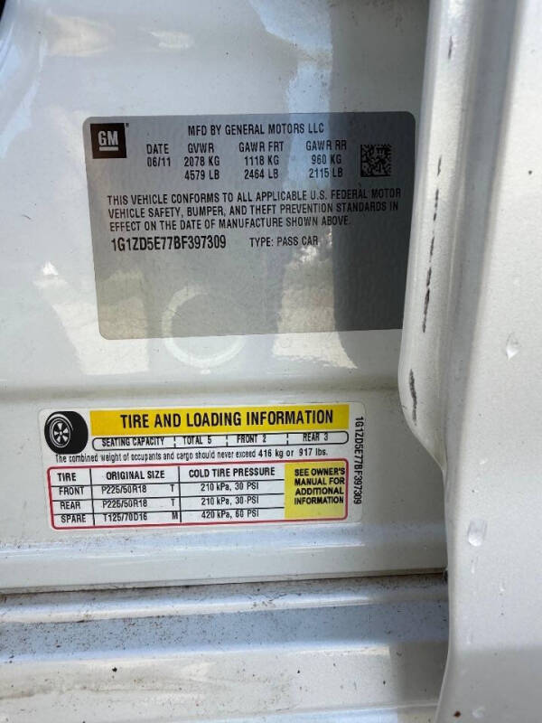 2011 Chevrolet Malibu LT