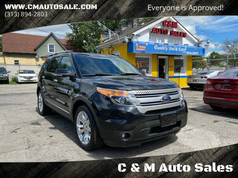2015 Ford Explorer for sale at C & M Auto Sales in Detroit MI