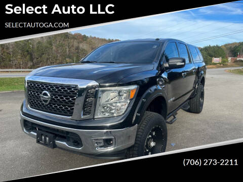 2017 Nissan Titan for sale at Select Auto LLC in Ellijay GA