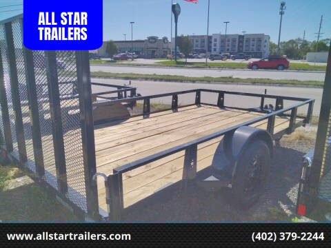 2022 Rice Trailers 82 INCH X 12 FOOT UTILITY for sale at ALL STAR TRAILERS Utilities in , NE