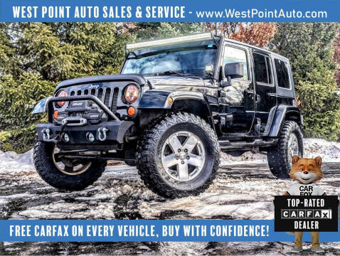 2009 Jeep Wrangler Unlimited for sale at West Point Auto Sales & Service in Mattawan MI