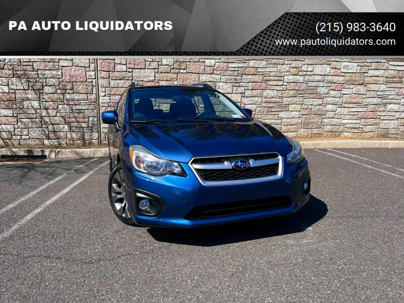 2013 Subaru Impreza for sale at PA AUTO LIQUIDATORS in Huntingdon Valley PA