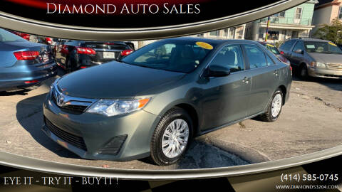 2014 Toyota Camry for sale at DIAMOND AUTO SALES LLC in Milwaukee WI
