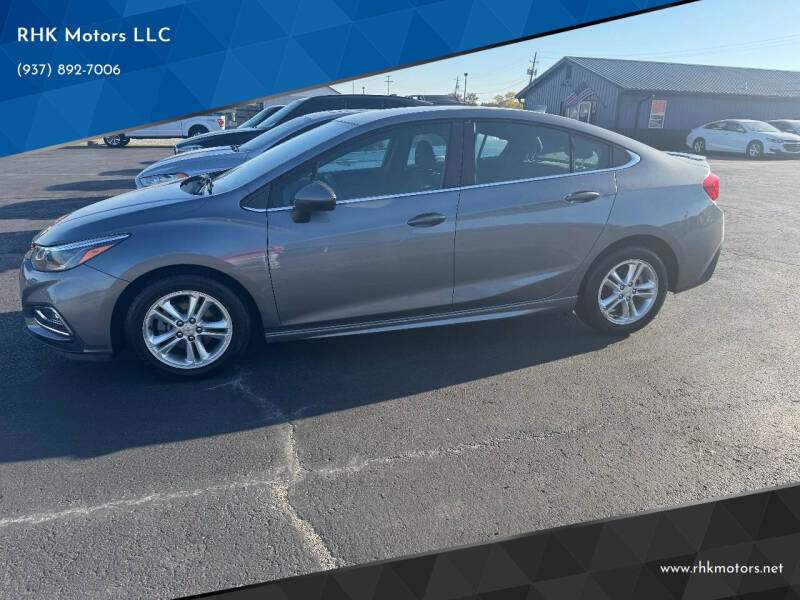 2018 Chevrolet Cruze for sale at RHK Motors LLC in West Union OH