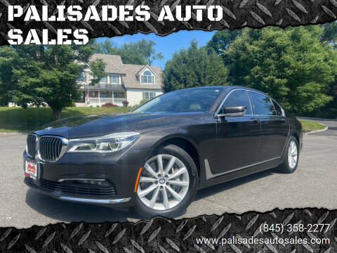 2017 BMW 7 Series for sale at PALISADES AUTO SALES in Nyack NY