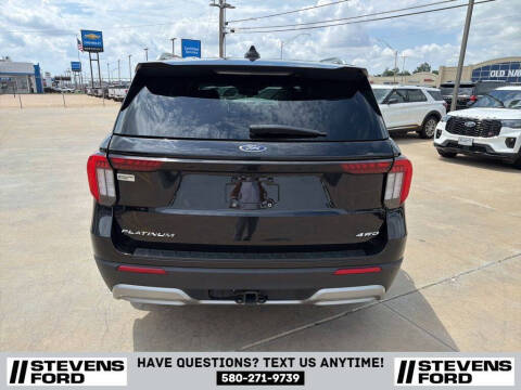 2025 Ford Explorer Platinum