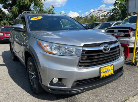 2016 Toyota Highlander for sale at Din Motors in Passaic NJ