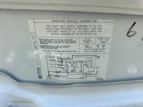 1991 Dodge Ram Van B350