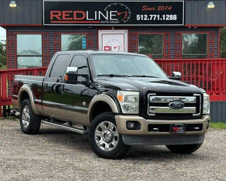 2013 Ford F-250 Super Duty for sale at REDLINE AUTO SALES LLC in Cedar Creek TX