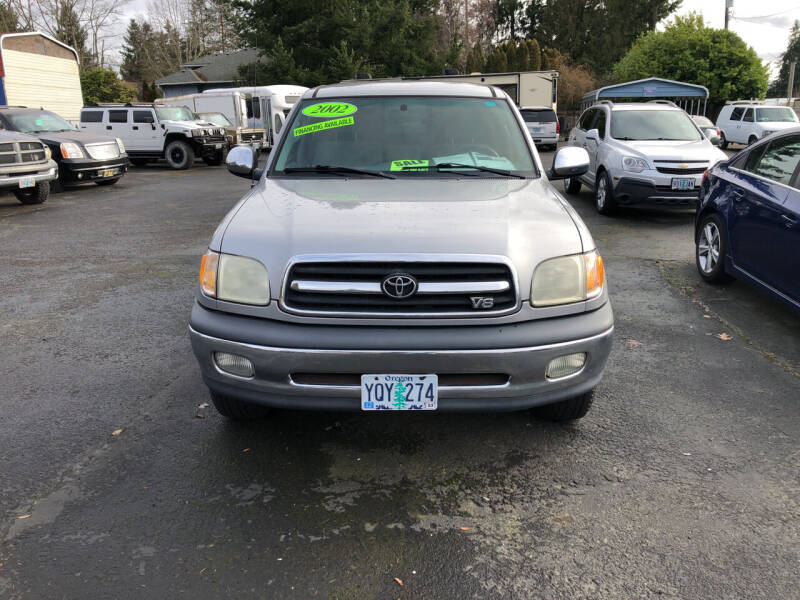 2002 Toyota Tundra for sale at ET AUTO II INC in Molalla OR