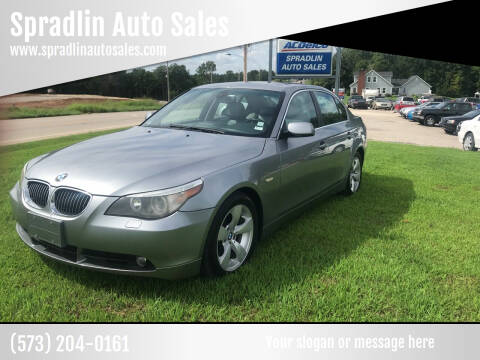 2007 BMW 5 Series for sale at Spradlin Auto Sales in Jackson MO