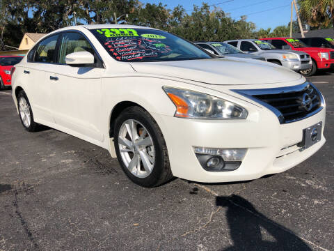 2013 Nissan Altima for sale at RIVERSIDE MOTORCARS INC - Main Lot in New Smyrna Beach FL