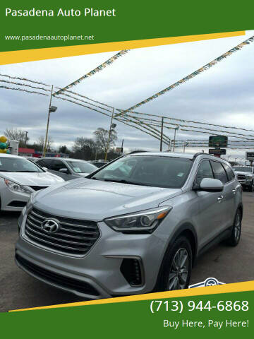 2017 Hyundai Santa Fe for sale at Pasadena Auto Planet in Houston TX