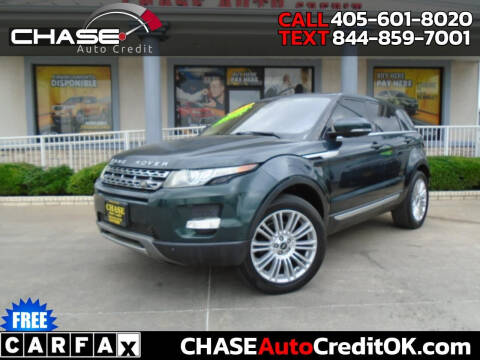 2013 Land Rover Range Rover Evoque for sale at Chase Auto Credit in Oklahoma City OK