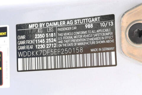 2014 Mercedes-Benz E-Class E 550