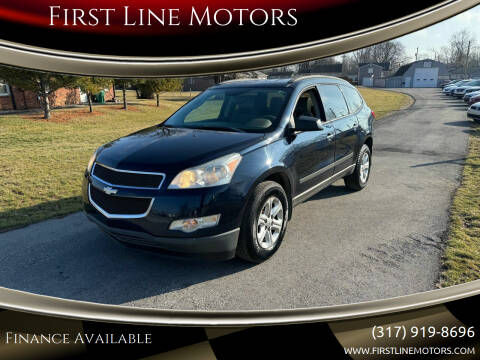 2012 Chevrolet Traverse for sale at First Line Motors in Brownsburg IN