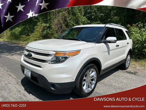 2013 Ford Explorer for sale at Dawsons Auto & Cycle in Glen Burnie MD