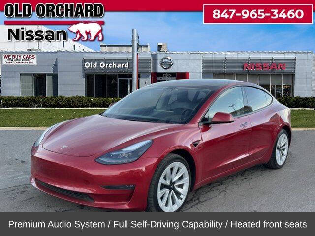 2022 Tesla Model 3 for sale at Old Orchard Nissan in Skokie IL