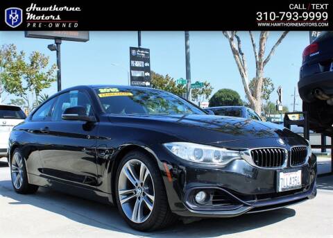 2015 BMW 4 Series for sale at Hawthorne Motors Pre-Owned in Lawndale CA