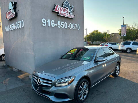 2015 Mercedes-Benz C-Class for sale at LIONS AUTO SALES in Sacramento CA