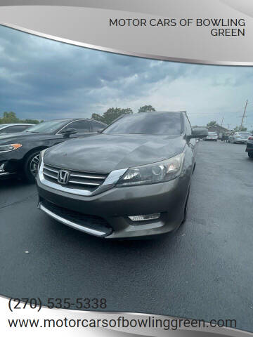 2013 Honda Accord for sale at Motor Cars of Bowling Green in Bowling Green KY