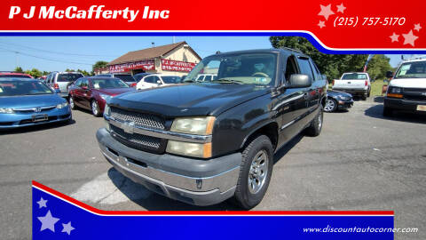 2004 Chevrolet Avalanche for sale at P J McCafferty Inc in Langhorne PA