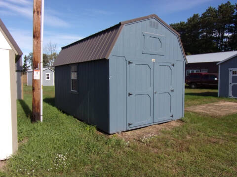  10 x 16 lofted barn for sale at Extra Sharp Autos in Montello WI