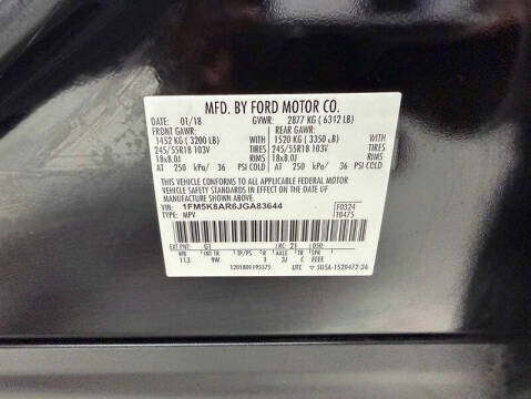 2018 Ford Explorer Police Interceptor Utility