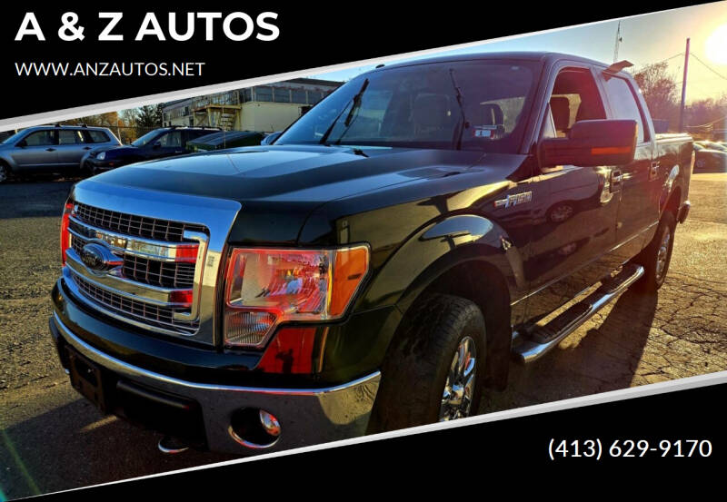 2014 Ford F-150 for sale at A & Z AUTOS in Westfield MA