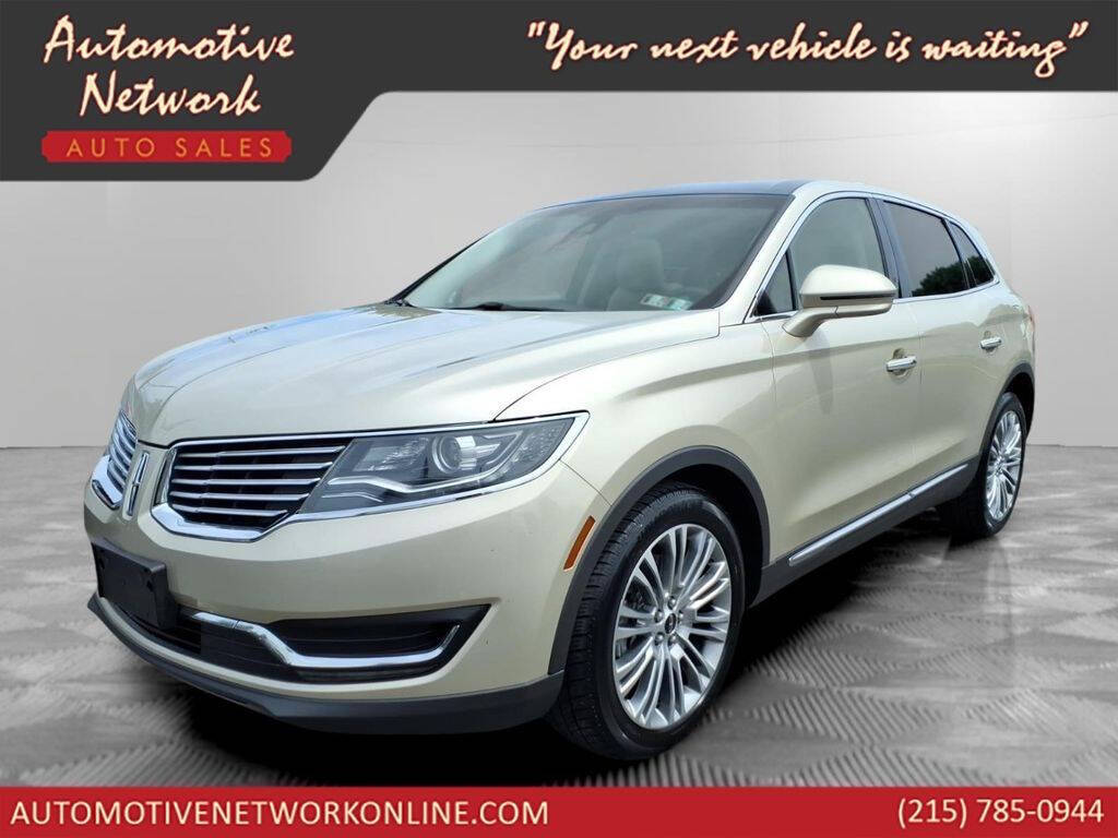Gold 2017 Lincoln MKX Reserve Reserve 4dr SUV 1