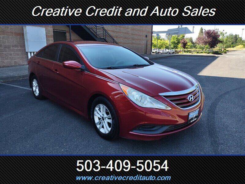 2014 Hyundai Sonata for sale at Creative Credit & Auto Sales in Salem OR